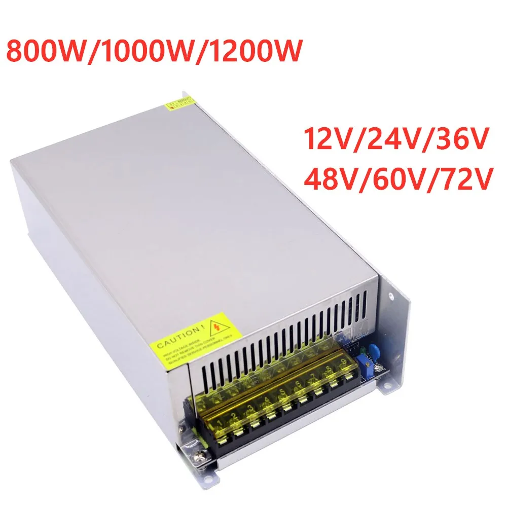 Smps Power Supply - 1200W/1000W/800W Switching Power Supply Adjustable DC