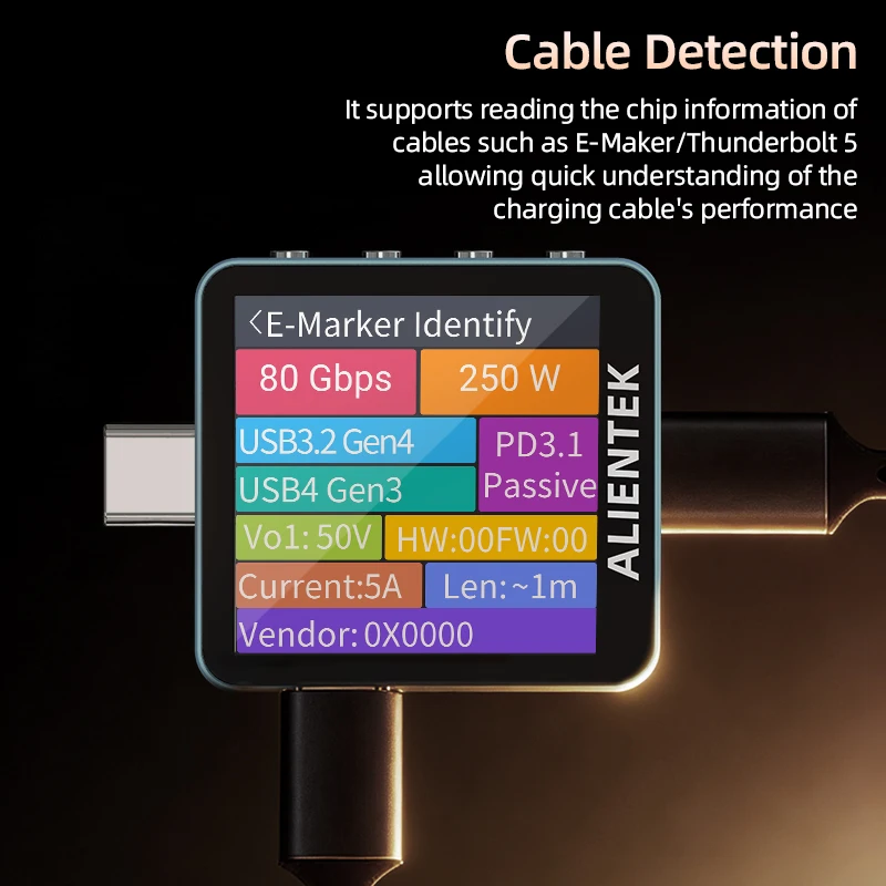 ALIENTEK C2 Color Screen Teste - Power Supply Tester review and price