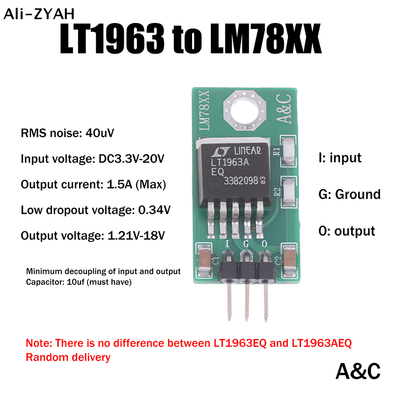 【TG16】1Pc 2026 New LT1963 - 78 - Power Supply review and price