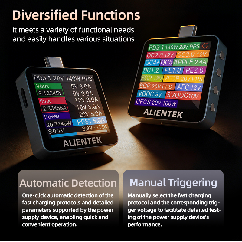 ALIENTEK C2 Type C USB Tester  - Power Supply Tester review and price