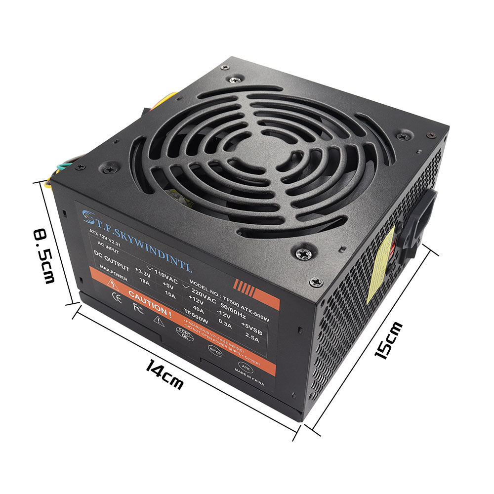 Cheap 500W Black ATX Desktop G - Power Supply 650W review and price